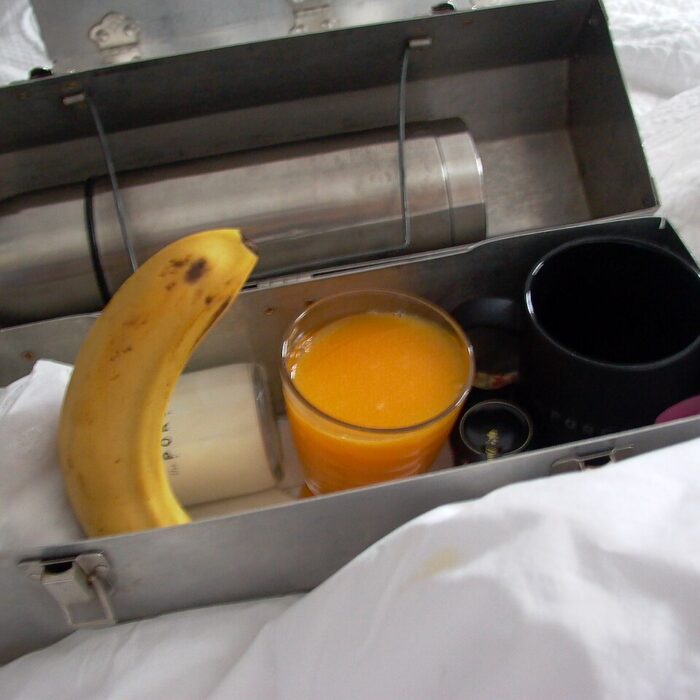 Insulated Food Flask and Lunch Set