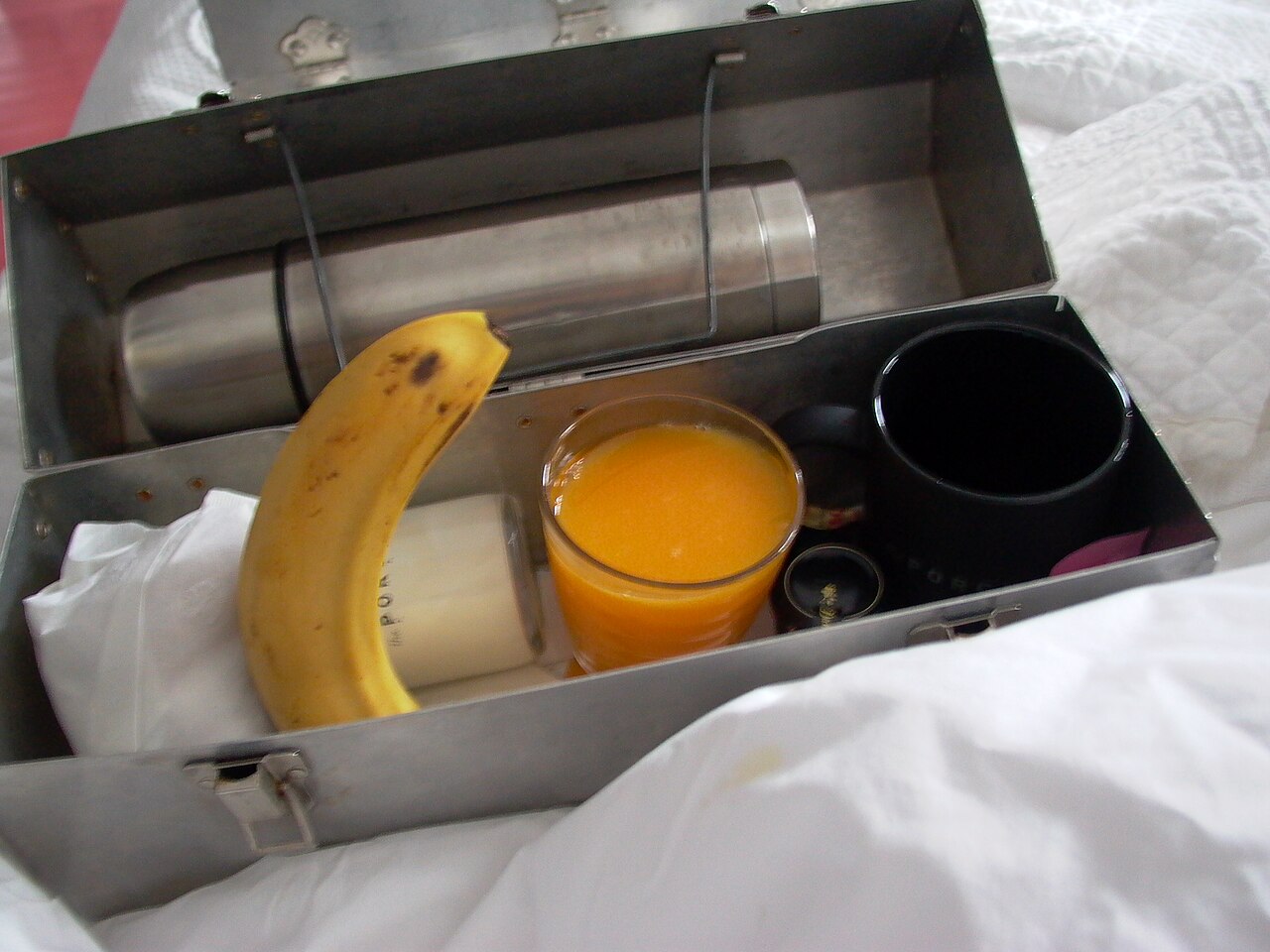 Insulated Food Flask and Lunch Set